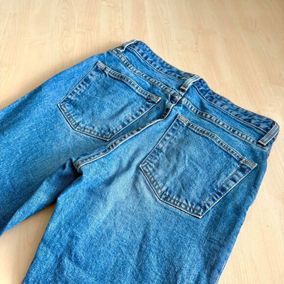 Vintage GAP Flare Stretch Blue Jeans - Picture 4 of 5